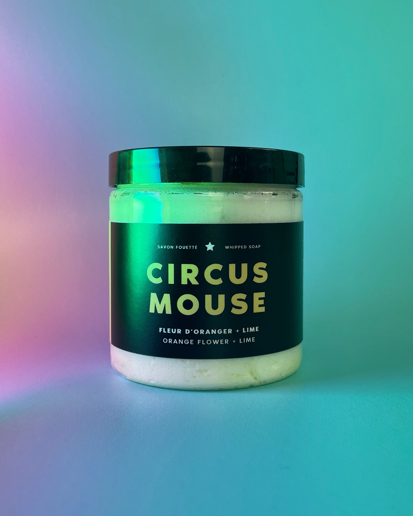 Circus Mouse Orange flower + Lime whipped soap