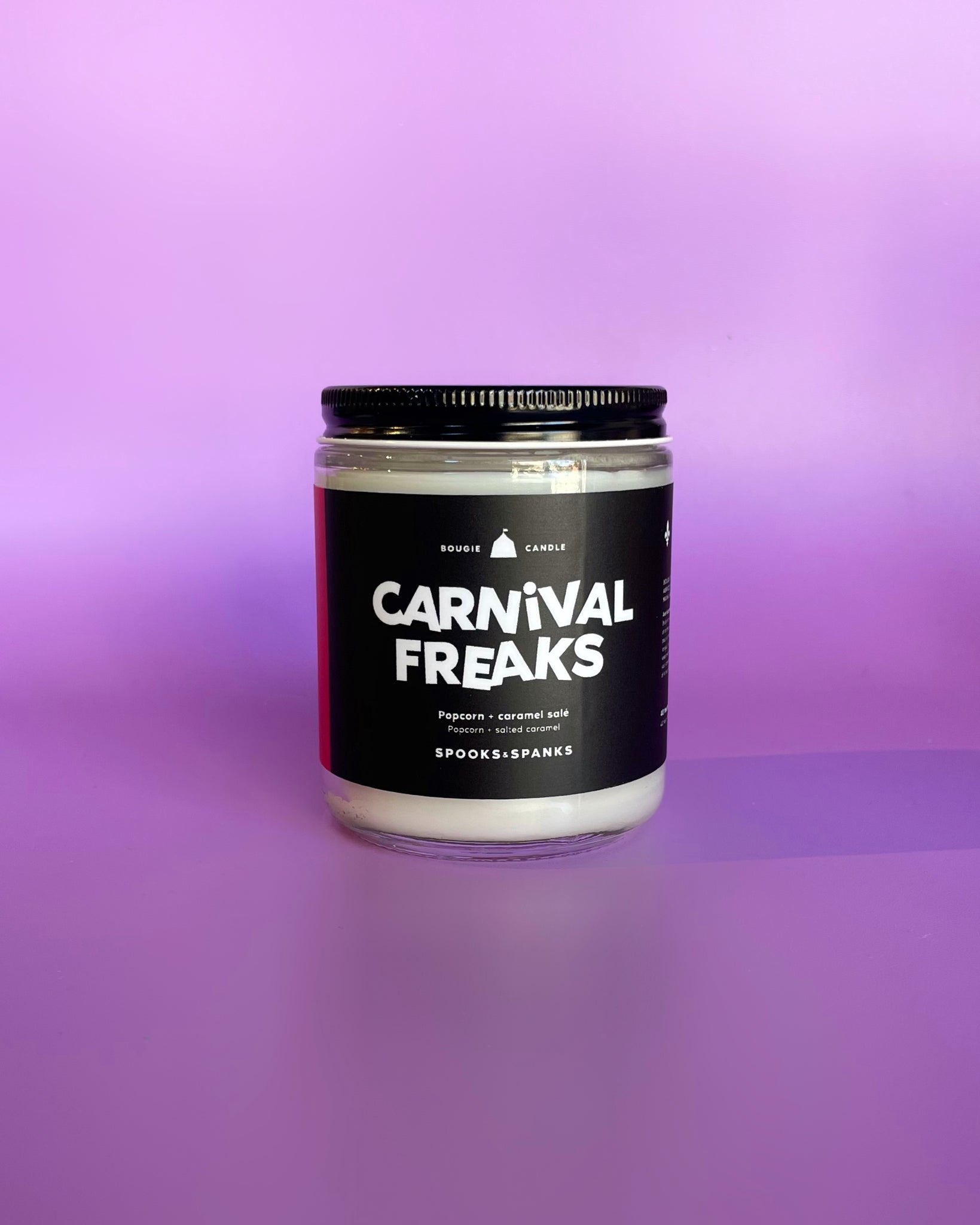Bougie Carnival Freaks - Maïs soufflé + caramel salé