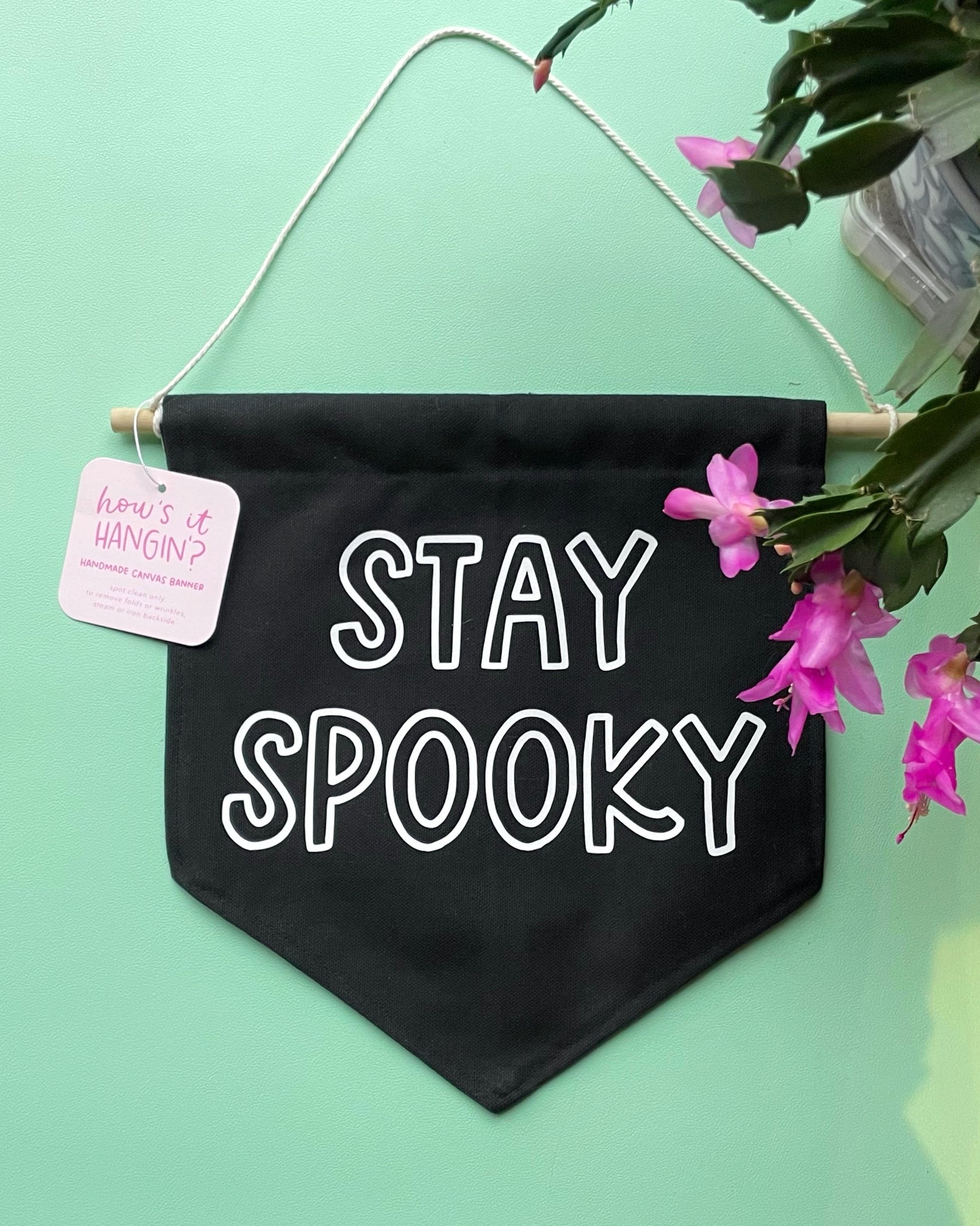 Stay Spooky hanging banner